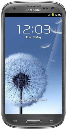 Смартфон Samsung Galaxy S3 GT-I9300 16Gb Titanium grey - Оха